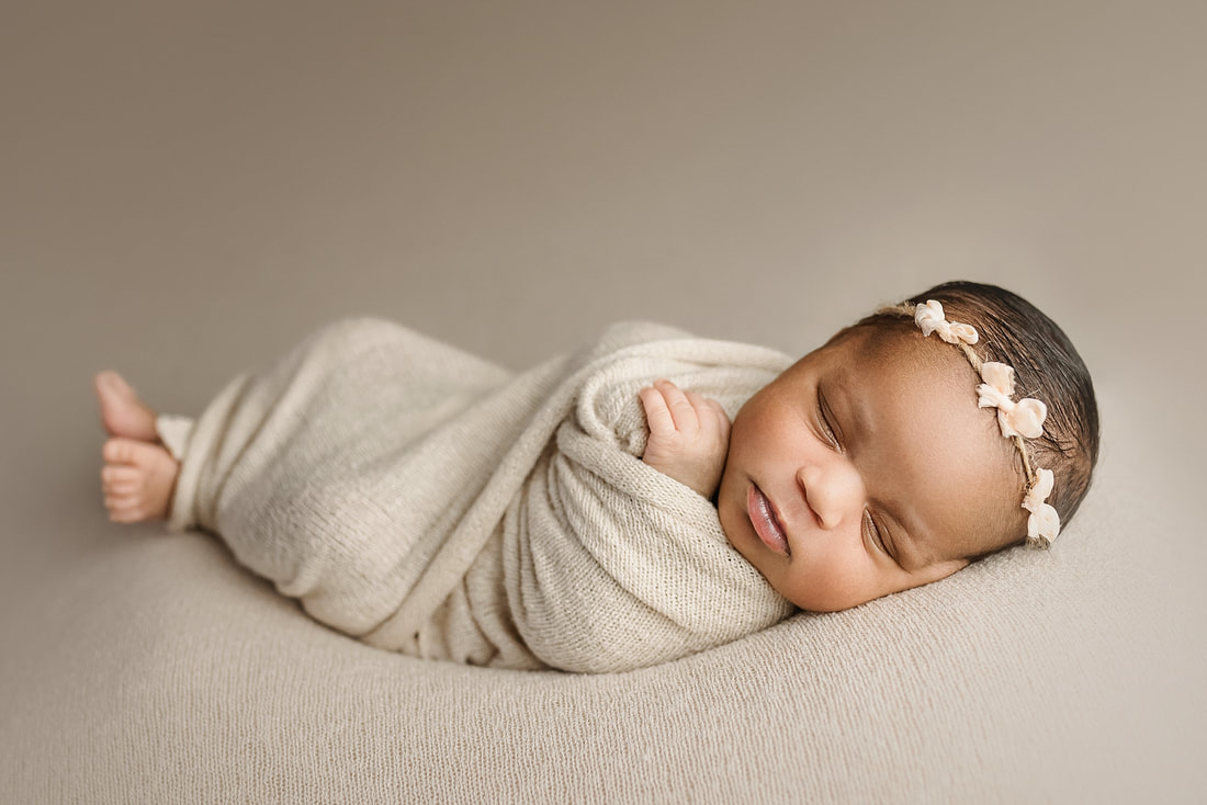 portrait of newborn baby in Memphis, TN