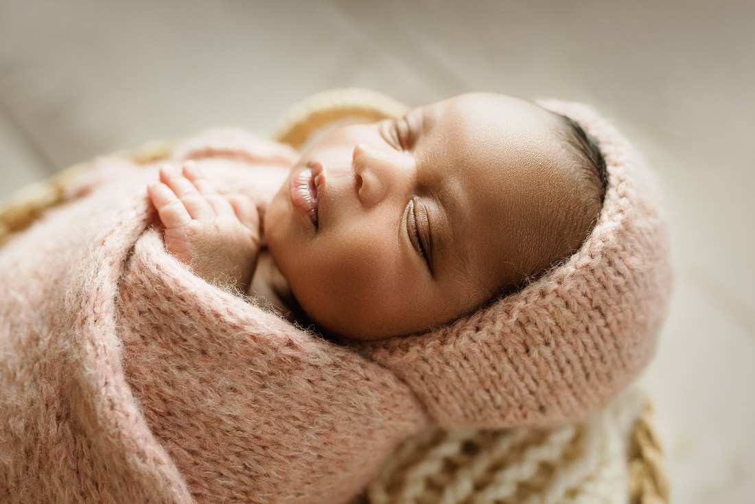 portrait of newborn baby in Memphis, TN