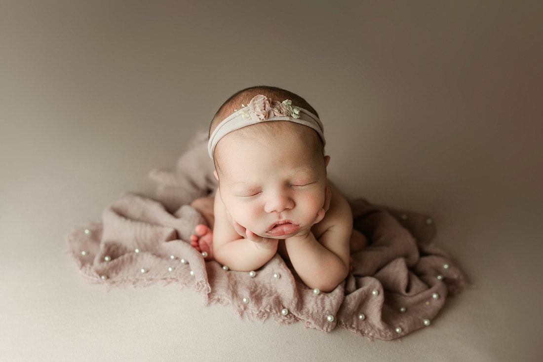 portrait of newborn baby in Memphis, TN