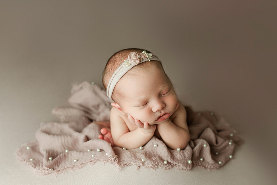 portrait of newborn baby in Memphis, TN