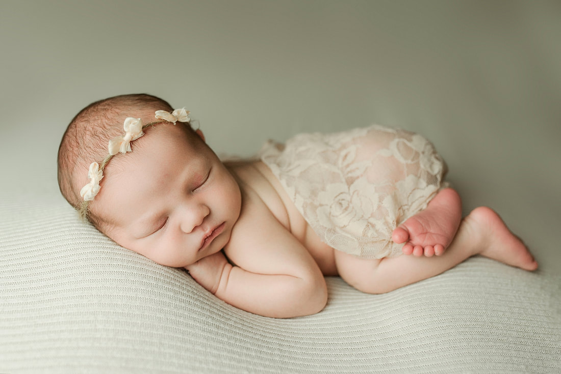 portrait of newborn baby in Memphis, TN