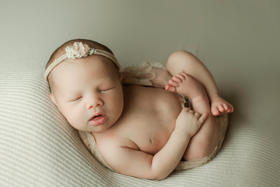 portrait of newborn baby in Memphis, TN