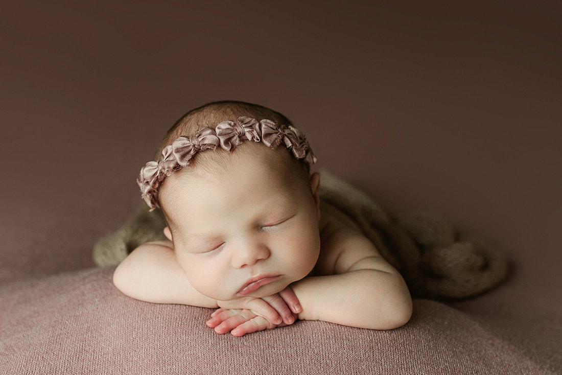 portrait of newborn baby in Memphis, TN