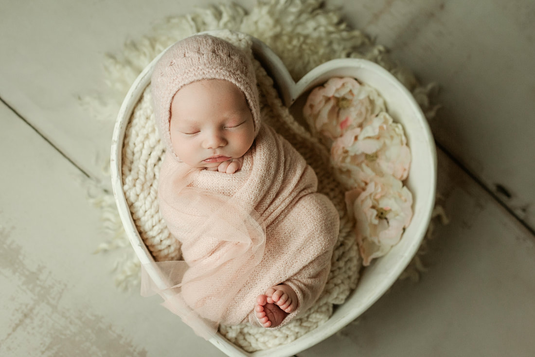portrait of newborn baby in Memphis, TN