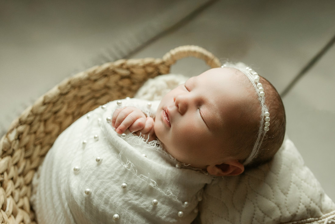 portrait of newborn baby in Memphis, TN